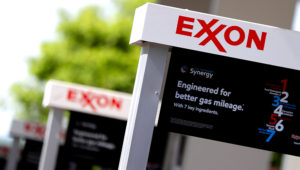 Exxon service station signs in Nashville, Tenn. Exxon Mobile Corp.