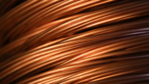 Copper prices hit their highest level in nearly two months, buoyed by a weaker dollar. PHOTO: ANDREY RUDAKOV/BLOOMBERG NEWS