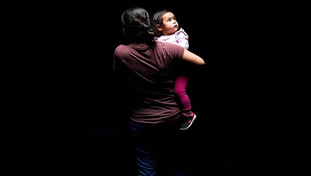 Estefania was just 7 months old when her father was deported last spring. Photo: Michele Asselin for TIME