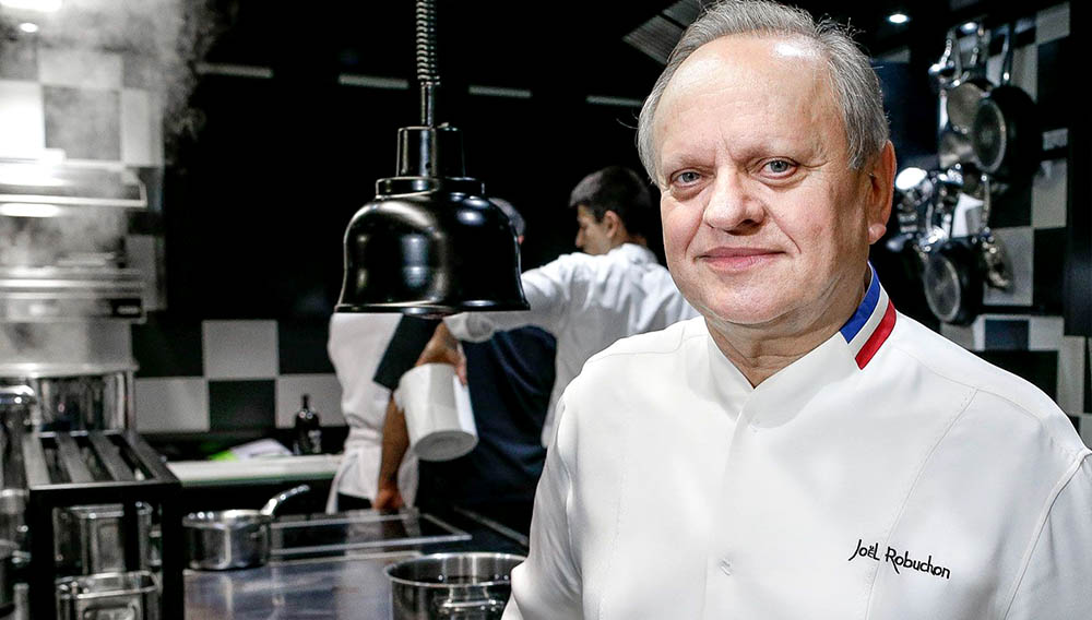 Legendary French chef Joel Robuchon. (AAP)