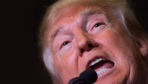 Donald Trump close up. David Calvert/Getty Images News/Getty Images