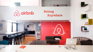 Oficina de Airbnb. Foto: Internet.
