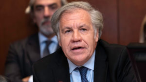 Fifty-third Special Session of the General Assembly, October 30, 2018. Luis Almagro, OAS Secretary General.