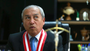 Pedro Chávarry, fiscal de la Nación. Foto: El Comercio