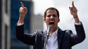 Juan Guaidó llamó a los compatriotas a mantenerse movilizados. Foto: AFP