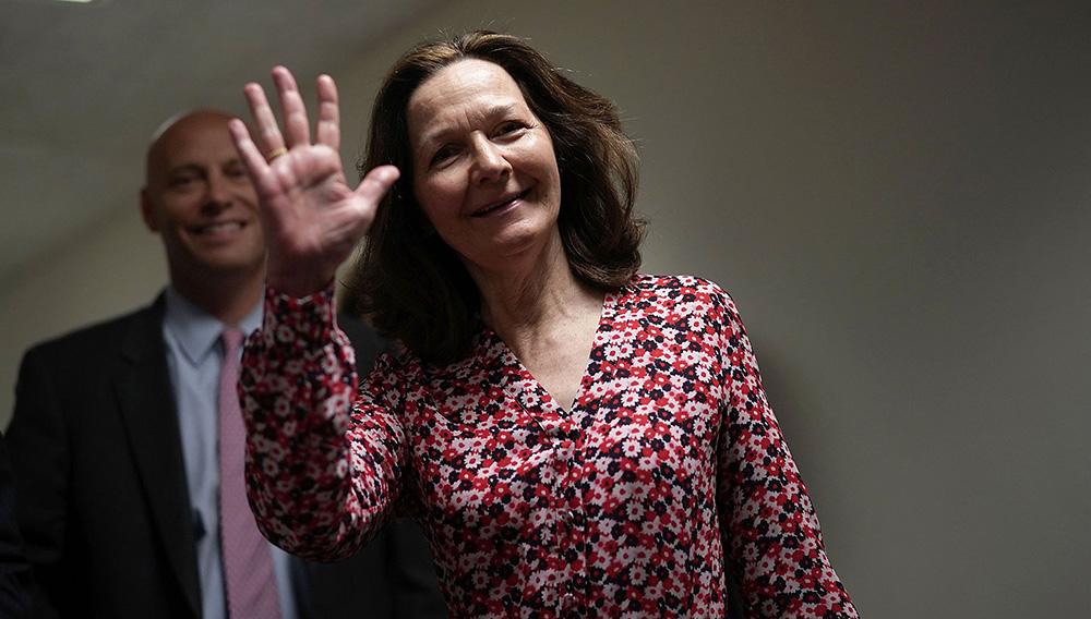 Gina Haspel meets with lawmakers in Washington on Monday. Photo: Alex Wong/Getty Images