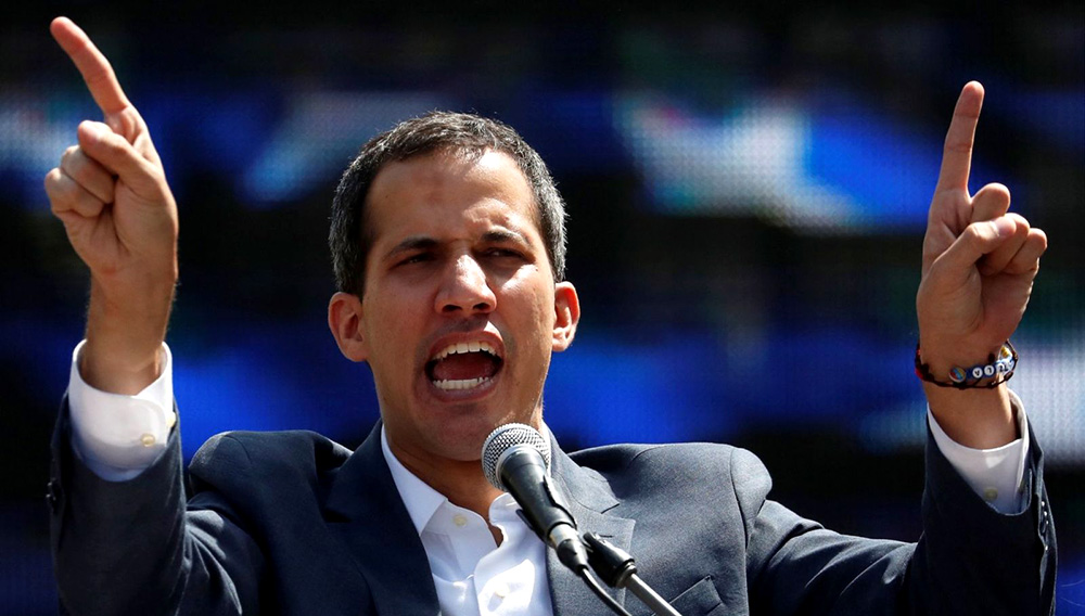 Latin American countries call for Venezuelan military to back opposition leader Juan Guaido | World News | Sky News