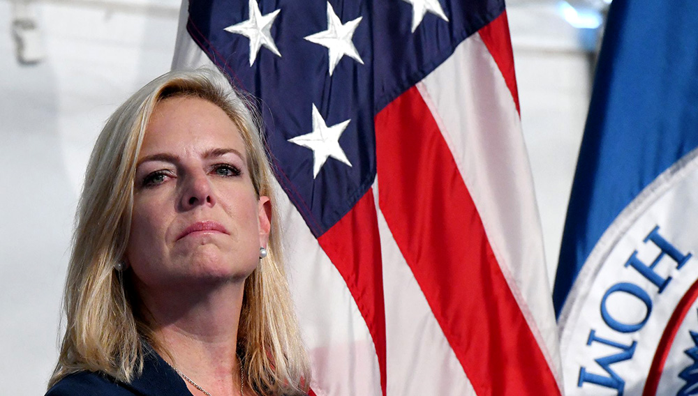 Homeland Security Secretary Kirstjen Nielsen. Photo: Olivier Douliery, Pool/Getty Images
