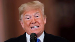 Tanning beds have been ruled out as the source of Trump's year-round glow, but a White Official claimed POTUS likes to apply translucent powder before a TV appearance | Reuters
