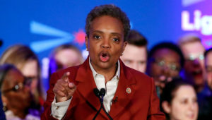 Lori Lightfoot elected Chicago mayor, will be 1st black woman and 1st openly gay person.
