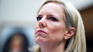 Homeland Security Secretary Kirstjen Nielsen testifies during a House Judiciary Committee hearing on December 20, 2018. (Photo By Tom Williams / CQ Roll Call) (CQ Roll Call via AP Images)