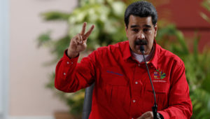 Venezuela's President Nicolas Maduro speaks at a meeting of the Sao Paulo Forum in Caracas, Venezuela, July 28, 2019. REUTERS/Manaure Quintero