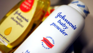 Johnson & Johnson's products are seen December 16, 2004 in New York. Chris Hondros—Getty Images