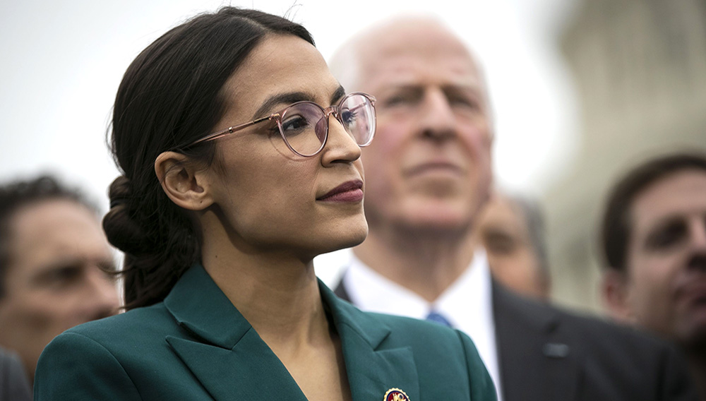 Congresista del Partido Demócrata, Alexandria Ocasio-Cortez. | Foto: Ansa