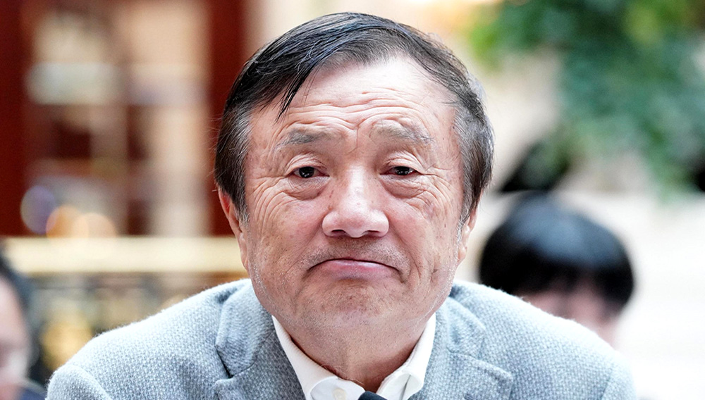 Huawei CEO Ren Zhengfei.The Asahi Shimbun/The Asahi Shimbun via Getty Images