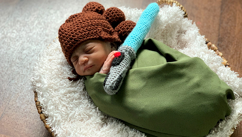 AdventHealth for Women de Orlando (Florida) vistió a los recién nacidos como personajes de Star Wars. Foto: AdventHealth for Women