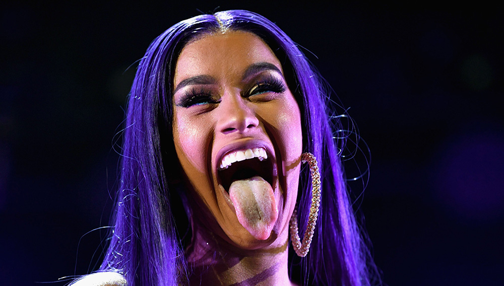 Cardi is still owning it (Picture: iHeartMedia)