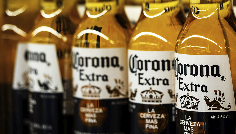 Corona sales have dropped significantly in China (Picture: Getty)