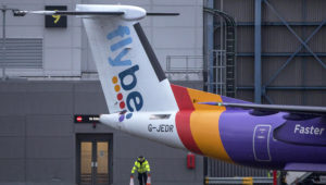 Flybe was given a reprieve last night after ministers agreed a multimillion-pound rescue deal to prevent the regional airline's collapse. Photo: Getty Images