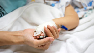 Child in hospital. PHOTO: Shutterstock.