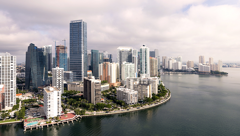 The skyline of Miami, Florida (Unsplash/Ryan Parker)