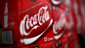 FORT WORTH, TX. A detail view of Coca-Cola products at a convenience store on April 25, 2011 in Fort Worth, Texas. (Photo by Tom Pennington/Getty Images)