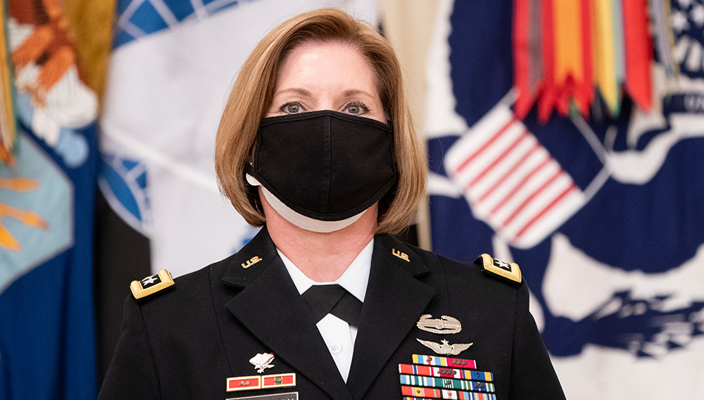 En la imagen, la teniente general Laura Richardson, nueva jefa del Comando Sur de las Fuerzas Armadas de EE.UU. EFE/Kevin Dietsch/Pool/Archivo