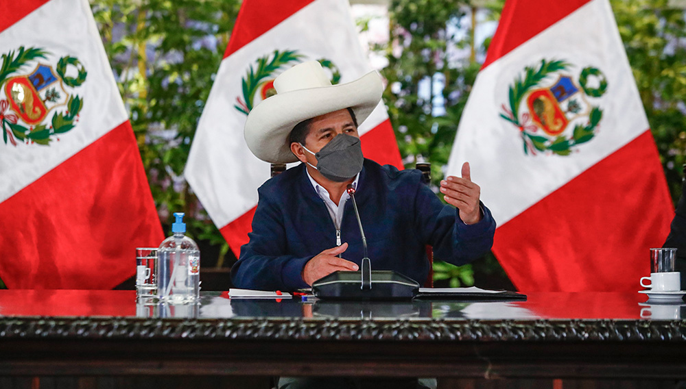El presidente de la República, Pedro Castillo Terrones. | Presidencia del Perú (Flickr)