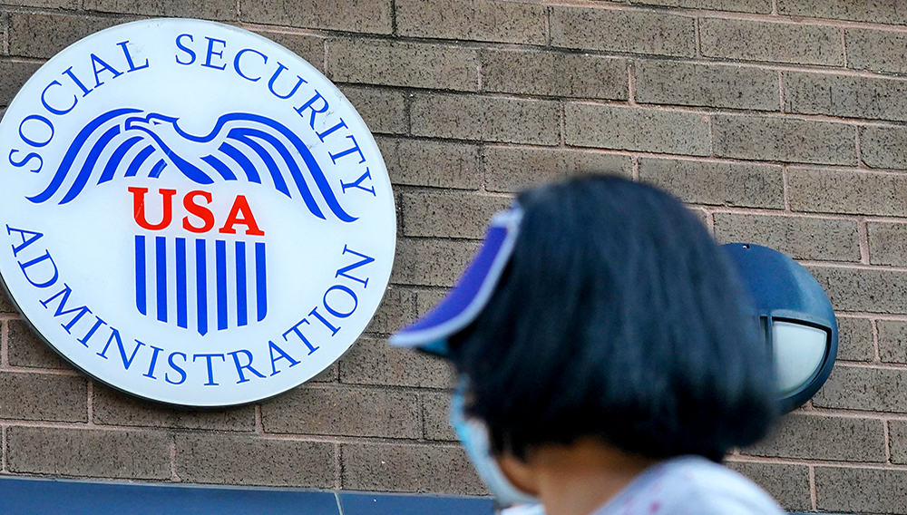 A view of the New York State Social Security Administration in Flushing, Borough of Queens, New York City, 10/20/20. | PHOTO: John Nacion/STAR MAX/IPx