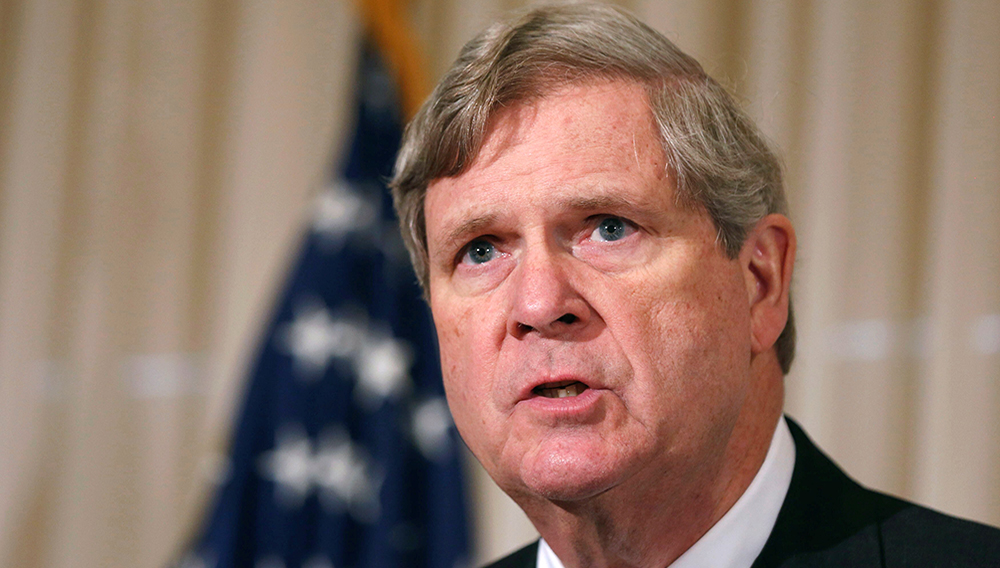 U.S. Secretary of Agriculture Tom Vilsack delivers keynote remarks at the public launch of the U.S. Agriculture Coalition for Cuba while at the National Press Club in Washington, January 8, 2015. | LARRY DOWNING/REUTERS