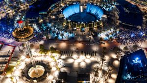 Expo 2020 Dubai Water Feature by WET (Photo: Business Wire)