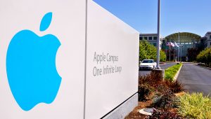 This Monday, Aug. 20, 2012, photo, shows Apple headquarters in Cupertino, Calif. (PAUL SAKUMA/ASSOCIATED PRESS)