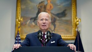 President Joe Biden speaks on the Supreme Court ruling on affirmative action in college admissions in the Roosevelt Room of the White House, Thursday, June 29, 2023, in Washington. (AP Photo/Evan Vucci, File)