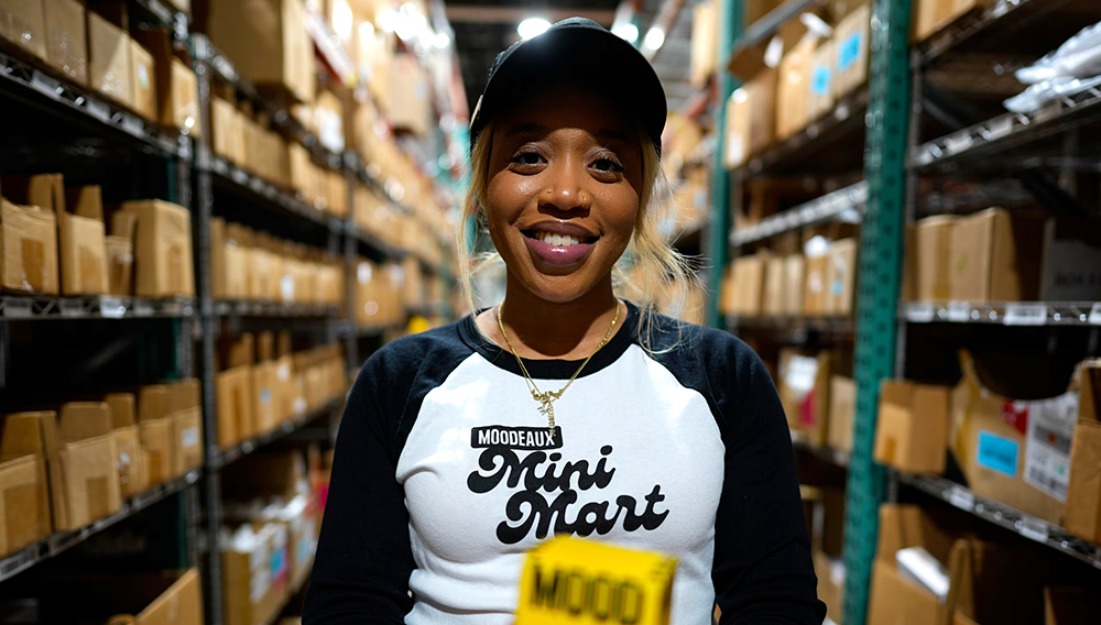 Brianna Arps poses for a photo, Friday, March 21, 2025, in Atlanta. (AP Photo/Mike Stewart)