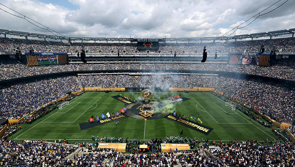 Club World Cup – Final – Chelsea v Paris St Germain – MetLife Stadium, East Rutherford, New Jersey, U.S. – July 13, 2025 General view inside the stadium before the match REUTERS/Jeenah Moon