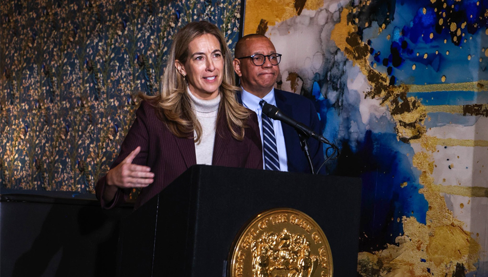 Governor-elect Mikie Sherrill and Lieutenant Governor-elect Dr. Dale Caldwell. | Photo courtesy of @MikieSherrill on X (formerly Twitter).