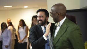 New York City Mayor Zohran Mamdani attends Easter Sunday services at Bronx Bethany Church of the Nazarene on Sunday, April 5, 2026. Michael Appleton/Mayoral Photography Office.
