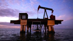 An oil pumpjack at Lake Maracaibo in Cabimas, Venezuela, January 27, 2026. REUTERS/Leonardo Fernandez Viloria.